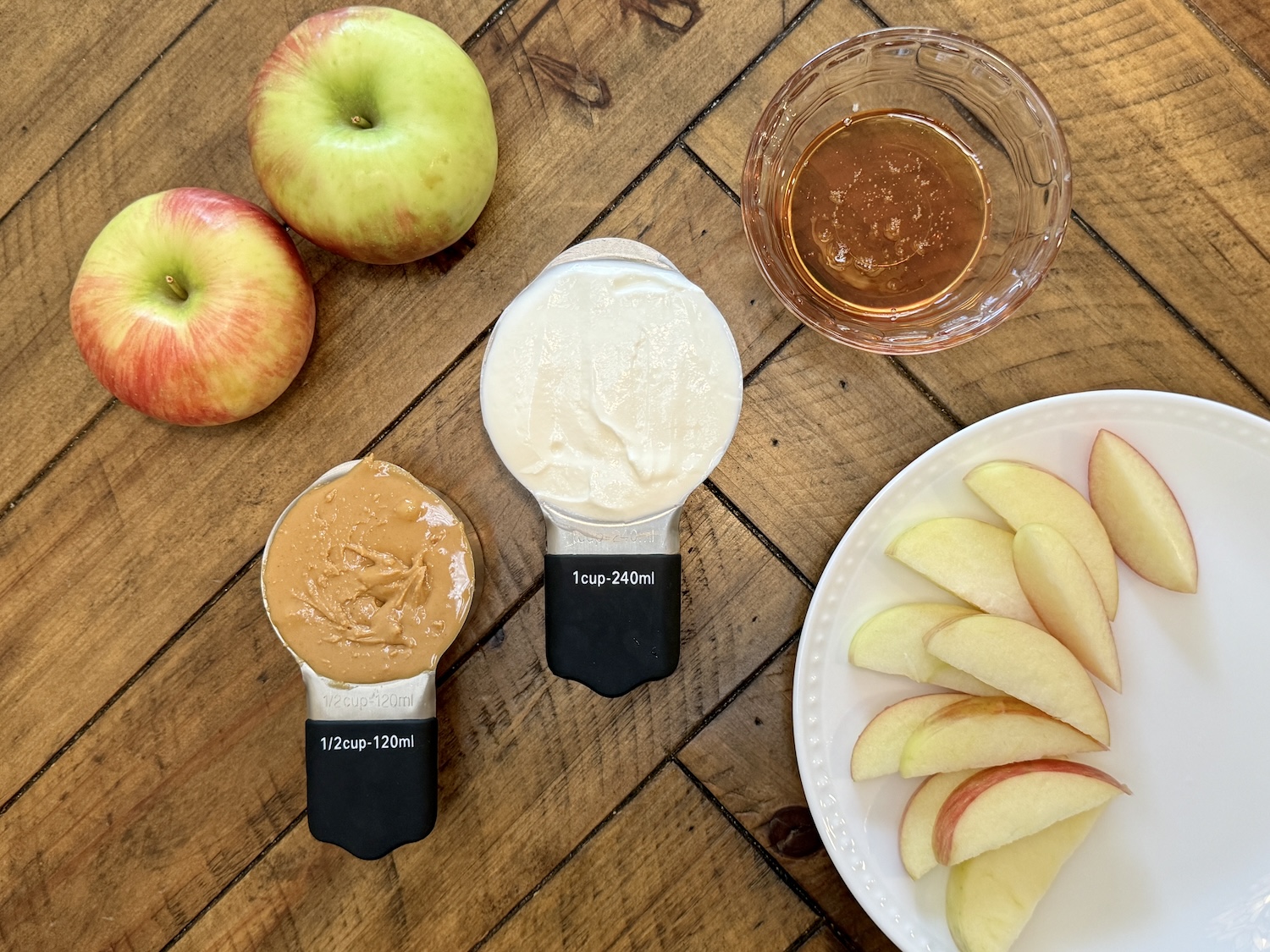 high protein apple dip ingredients