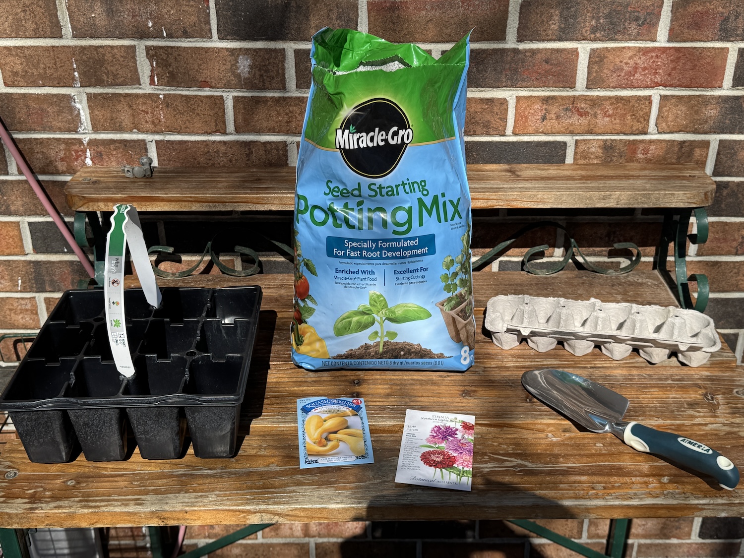 Supplies for germinating seeds Supplies for germinating seeds