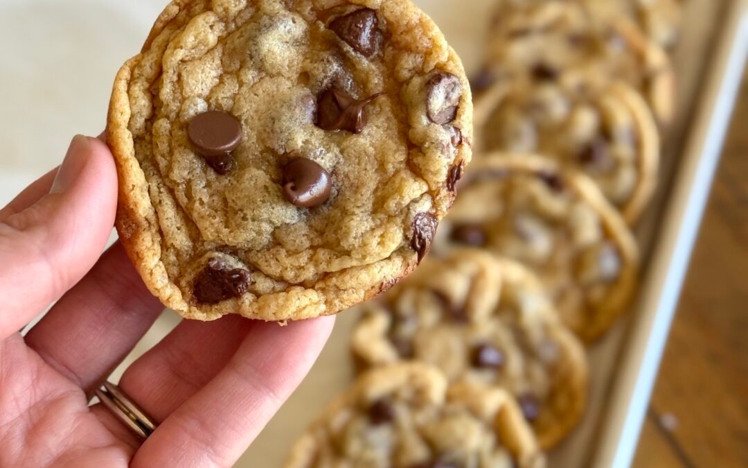 Sourdough Brown Butter Chocolate Chip Cookies